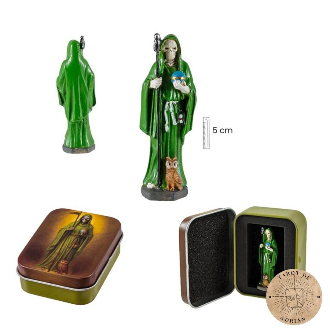 Santa Muerte Verde 5 CM
