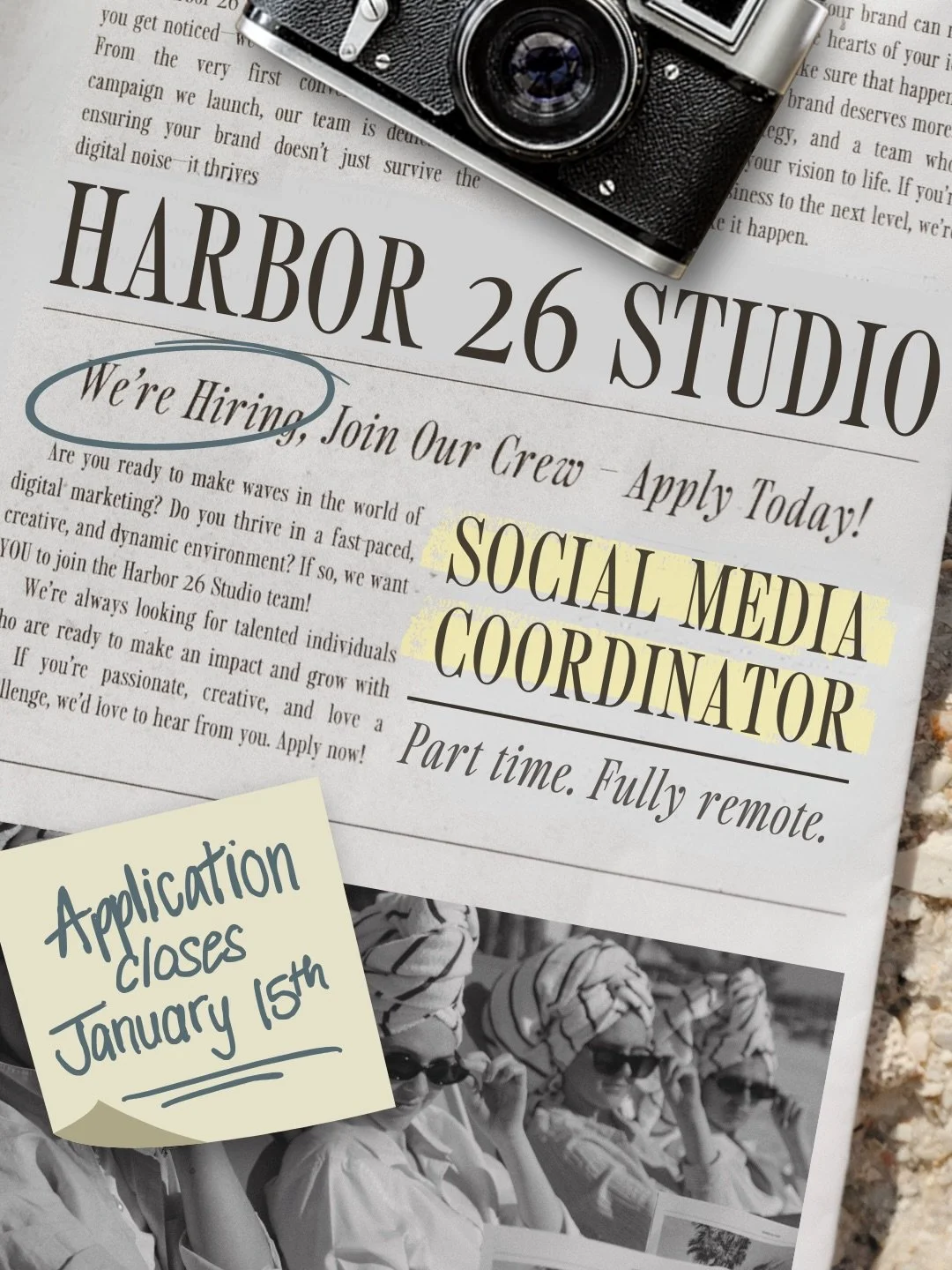 ✨ We are hiring for a social media coordinator to start this month ✨
&nbsp;
This is a part-time, fully remote role with room to grow into full-time. This isn&rsquo;t a fit for someone running their own agency or business.
&nbsp;
Ready to dive in? Com