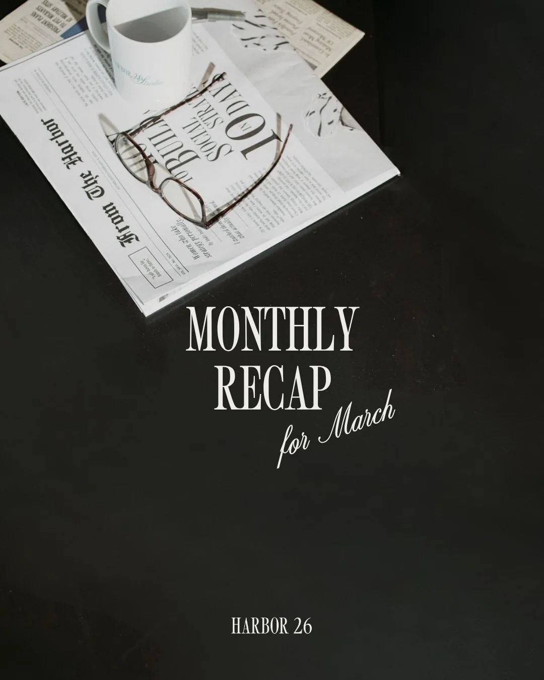 Q1 flew by, slide 2 tells ya why and also makes it all worth it 🤍

Who else has done their spring cleaning?&nbsp;

#creativeagency #socialmediamarketing #femalefounder #monthlyrecap