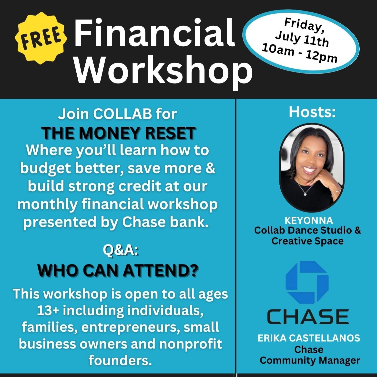 Chase Financial Workshop: The Money Reset