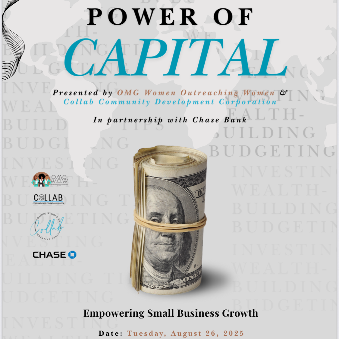 The Power of Capital Workshop by Chase Bank
