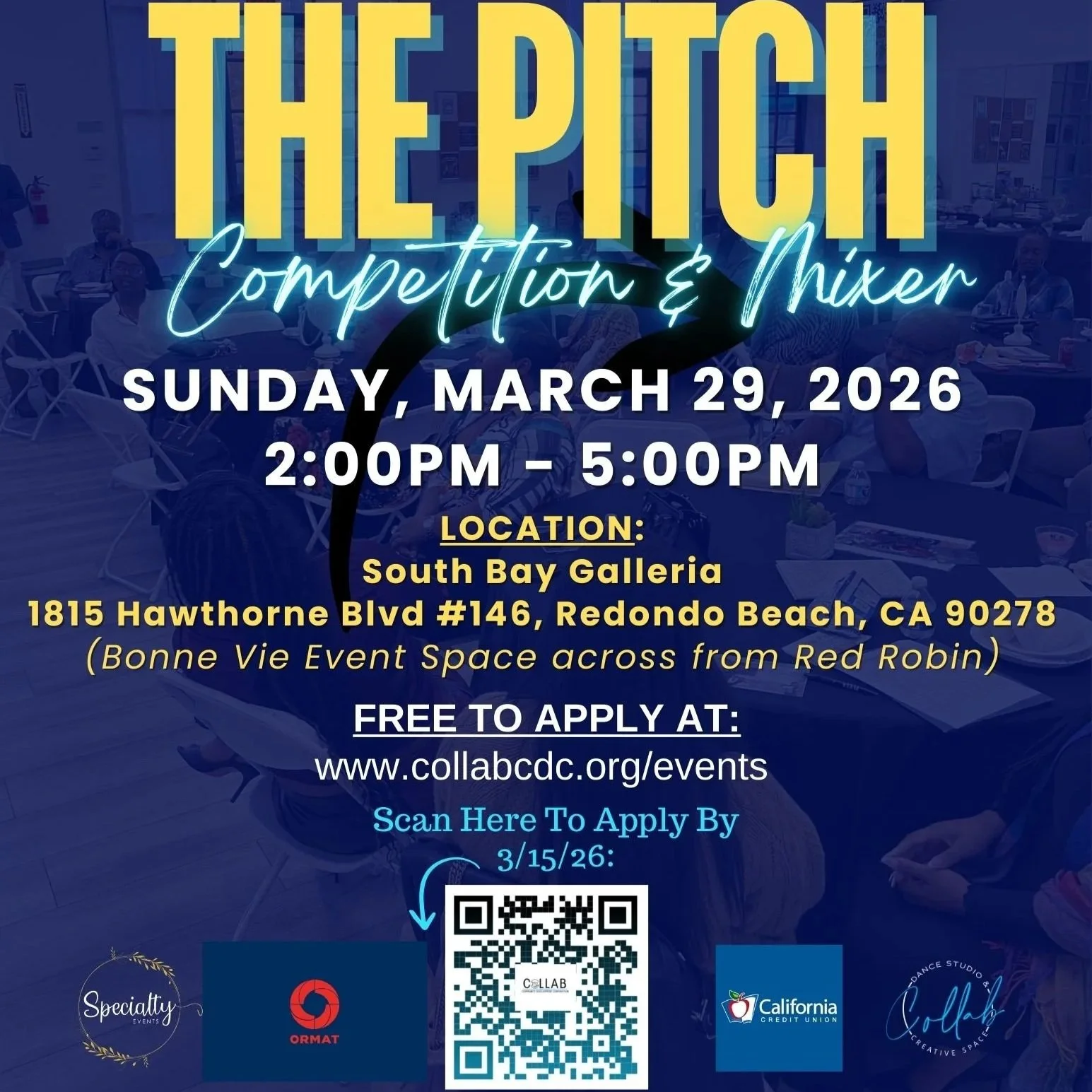 Small Business Pitch Competition &amp; Mixer