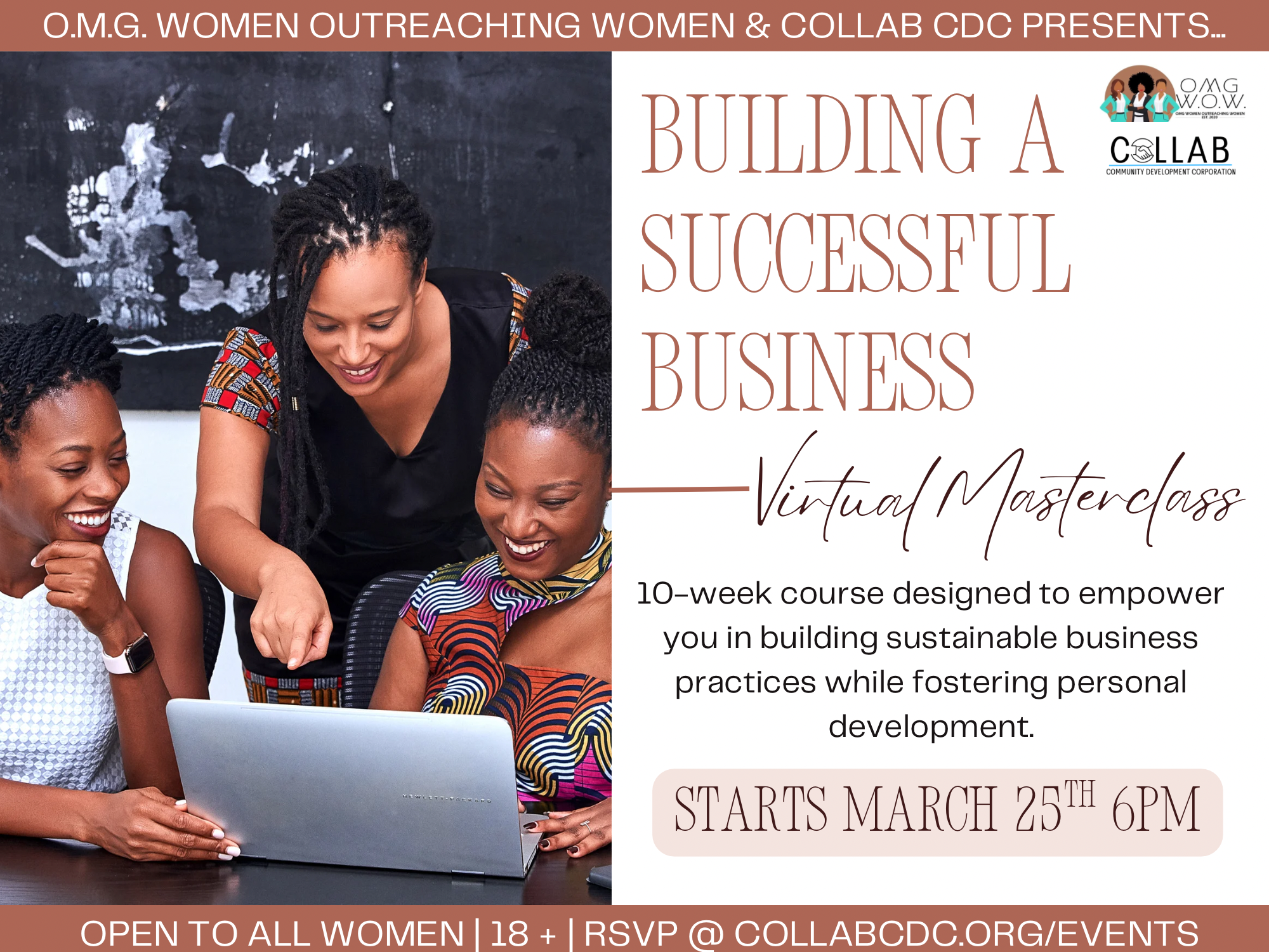 Building A Successful Business Masterclass (virtual)