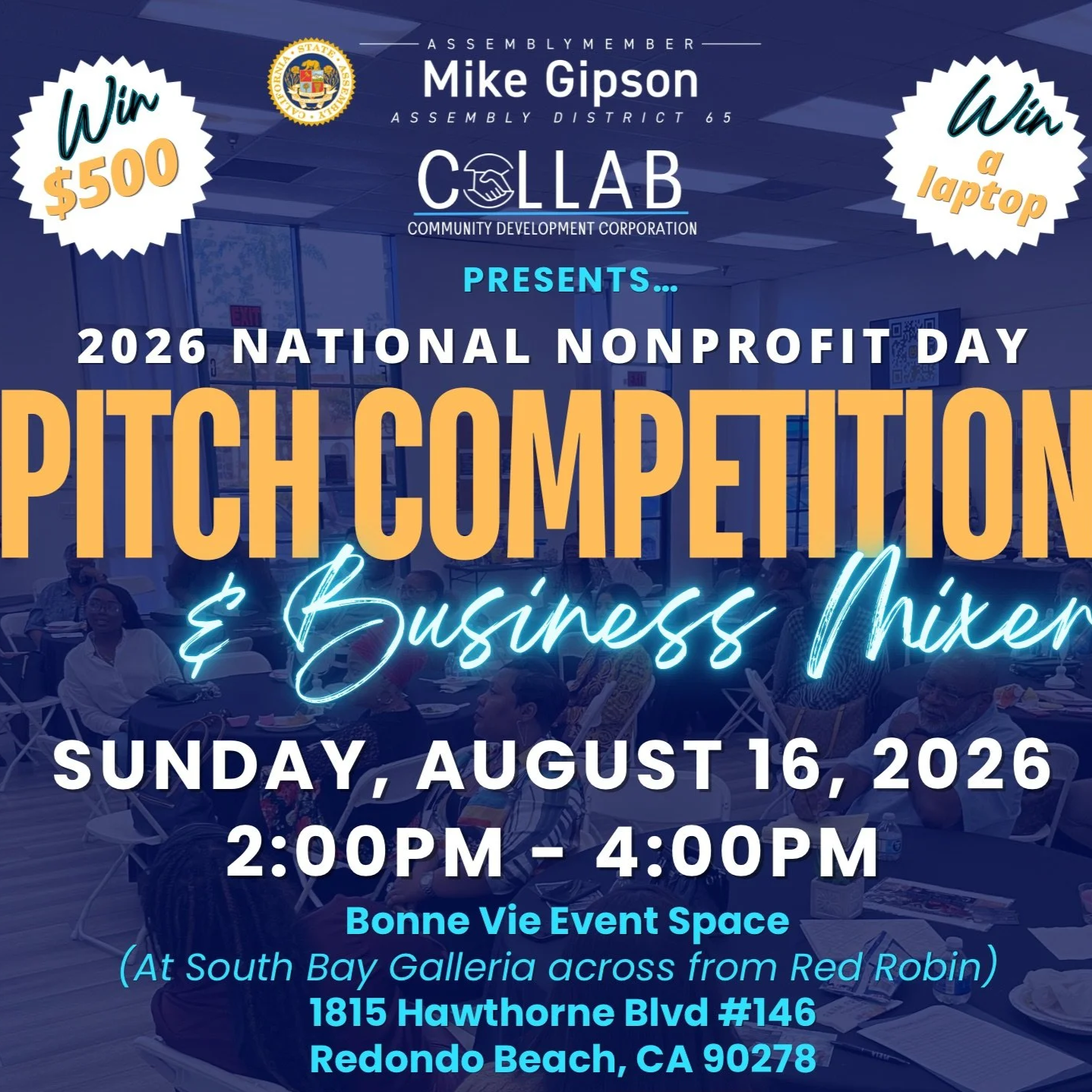 Nonprofit Pitch Competition &amp; Mixer