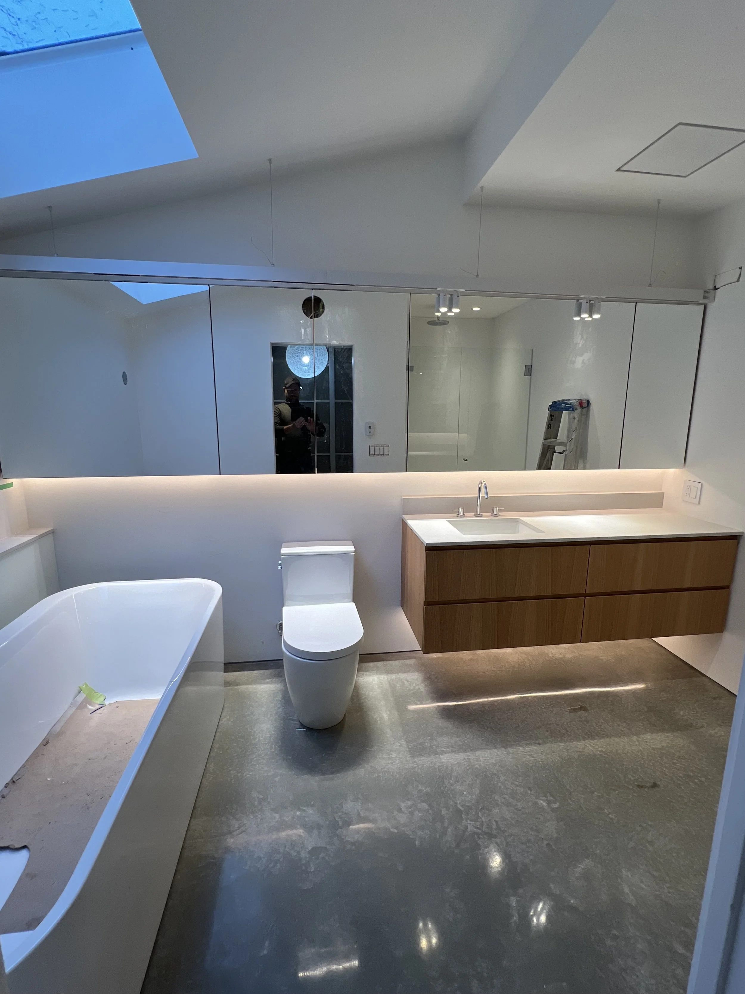 Home renovations
-Bathroom renovations