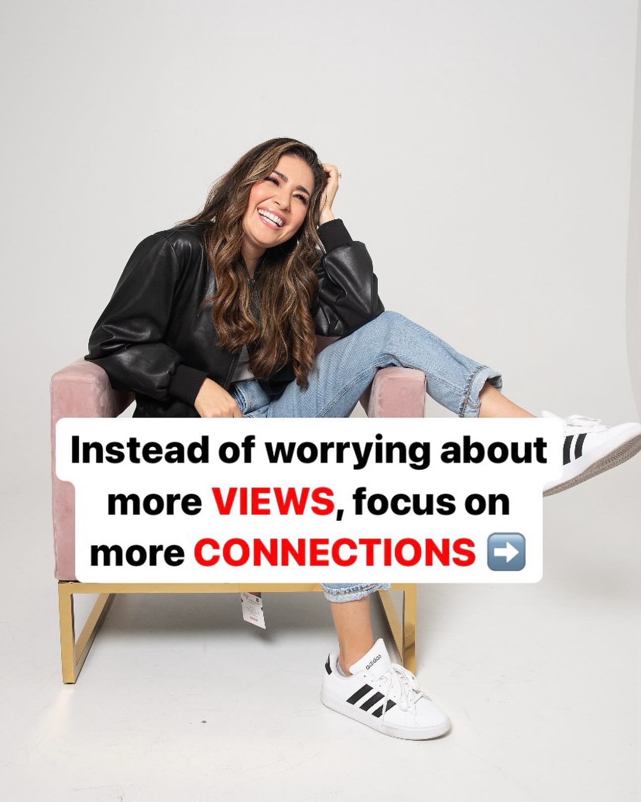 I get it. 

It&rsquo;s easy to get caught up in the vanity metrics, BUT they don&rsquo;t pay the bills. Trust. 

I&rsquo;ve had clients with as little as 300 followers connect with buyers because of their IG presence and that&rsquo;s possible for you