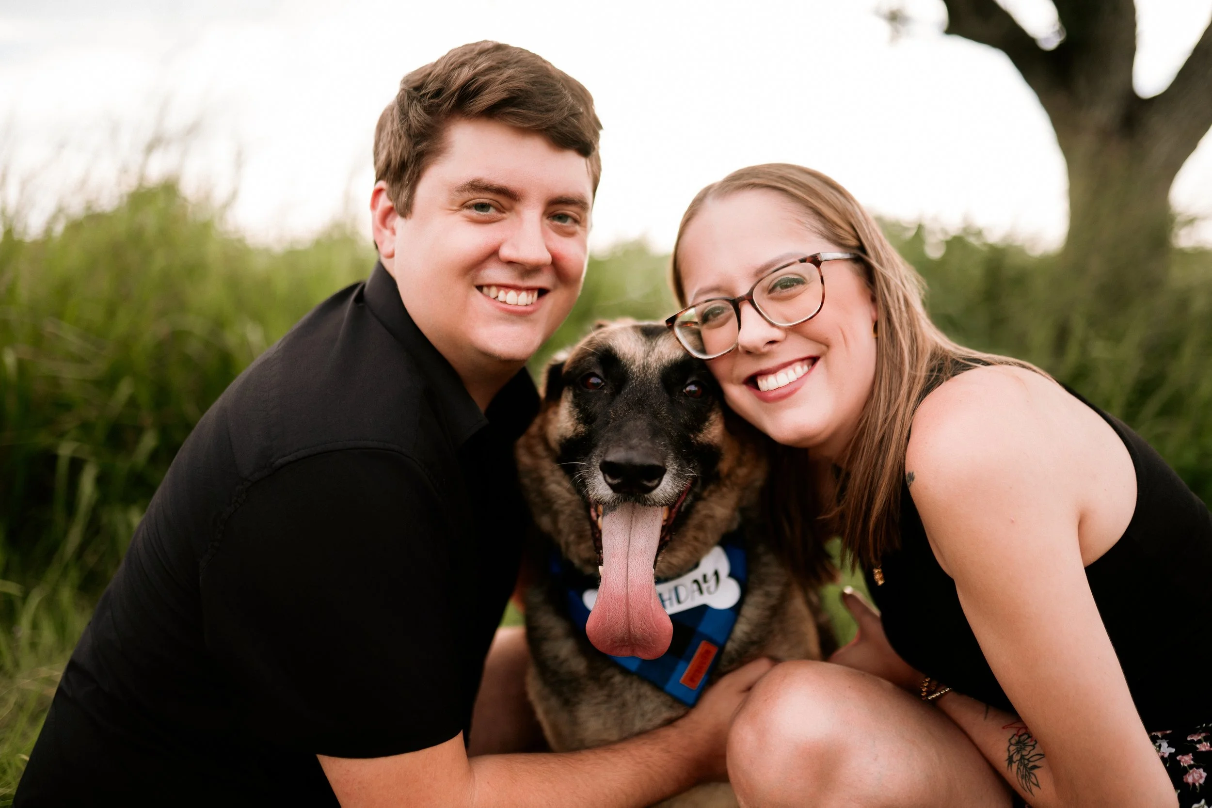 Don't Forget to Include Your Dog in Your Family Photos - Houston