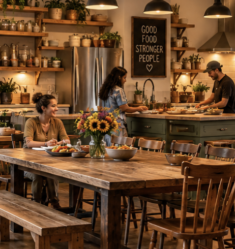 shared kitchen