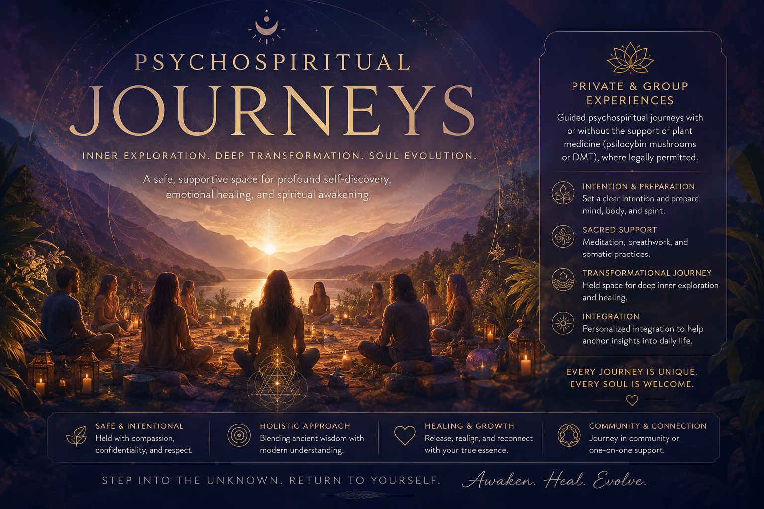 psychospiritual journeys california