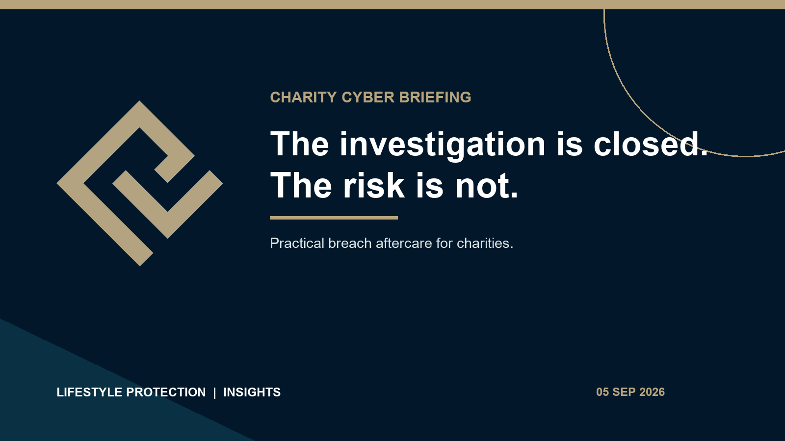 The investigation is closed, but the risk is not
