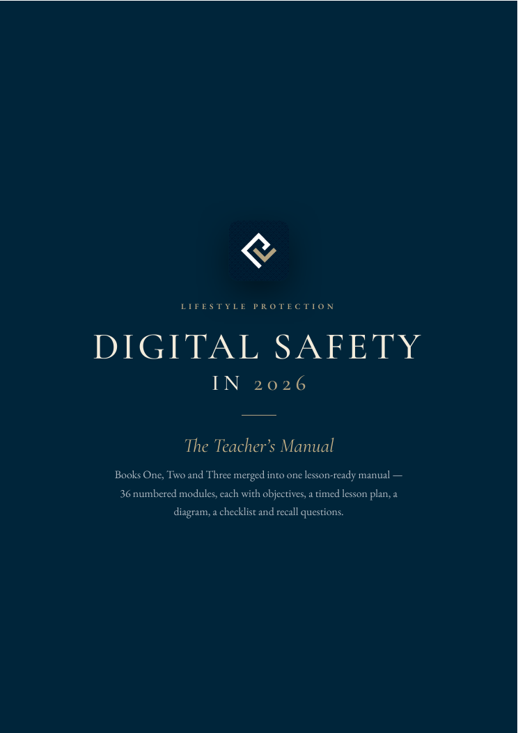 Digital Safety in 2026 – The Teacher's Manual cover