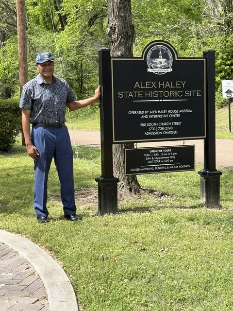 Kenneth Richmond Visits Fort Pillow and Alex Haley Museum