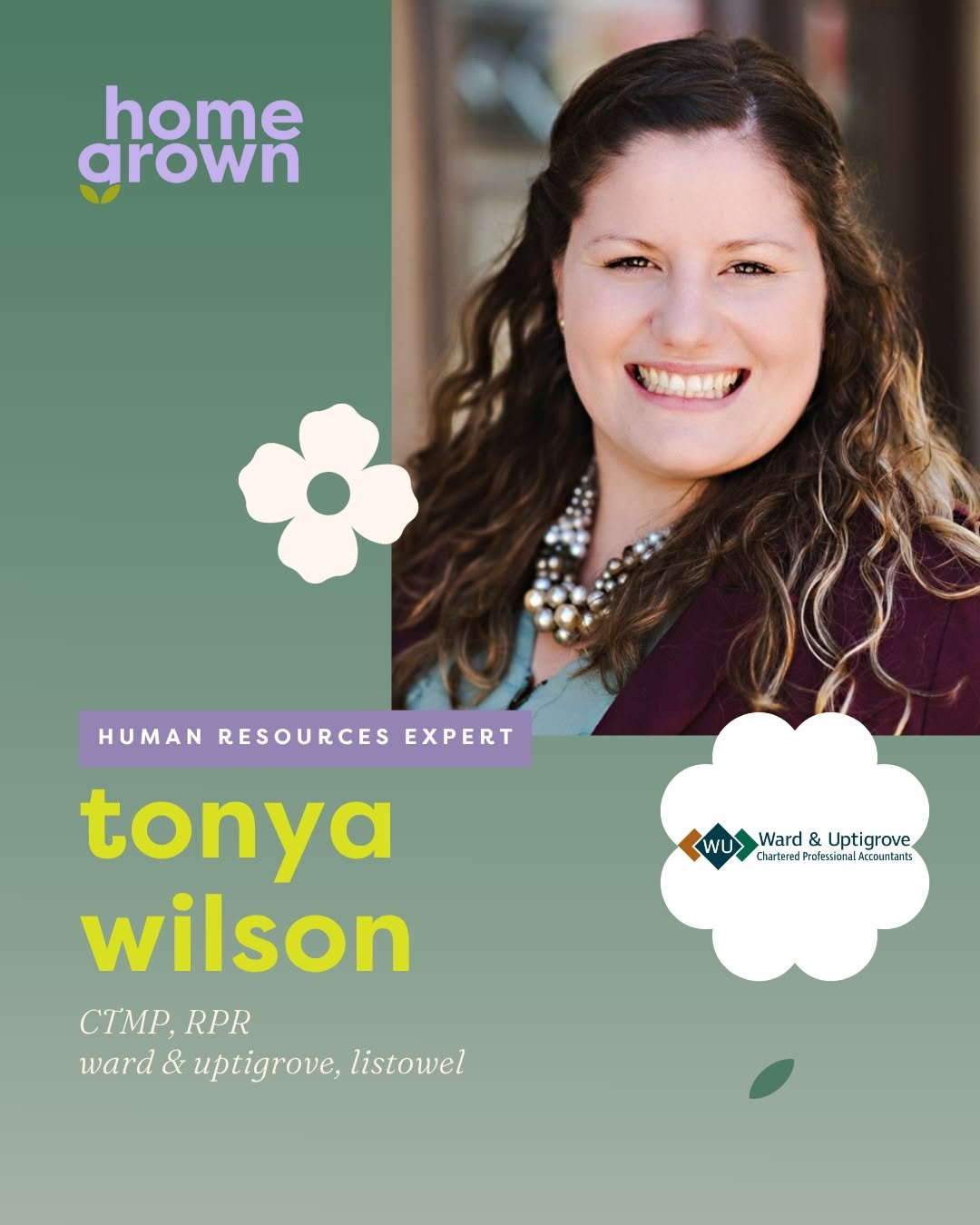 ✿ MEET THE EXPERTS ✿

From hiring and firing to handbooks and health and safety, few things trip up business owners more than HR. That&rsquo;s why we&rsquo;re excited to welcome Tonya Wilson, HR Advisor and Team Lead with Ward &amp; Uptigrove (@ward.