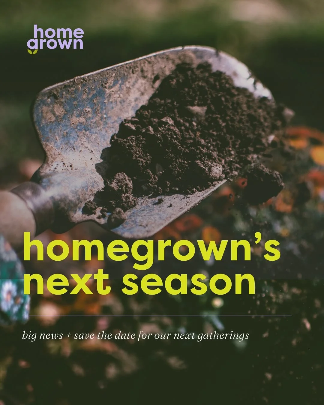 Big News about Homegrown&rsquo;s Next Season
🌼🌼🌼

Homegrown has always been about sharing real stories, building honest connections, and gathering a community of rural female business owners who root for each other.

That will never change. It&rsq
