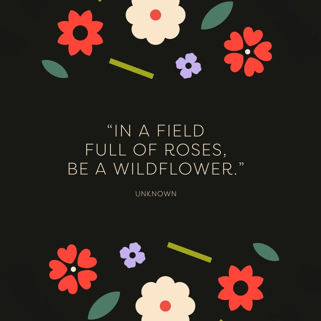 "In a field full of roses, be a wildflower." 🌱

#homegrowngathering #519 #519businesowners #519creatives #smallbusinessontario #ontariosmallbusiness