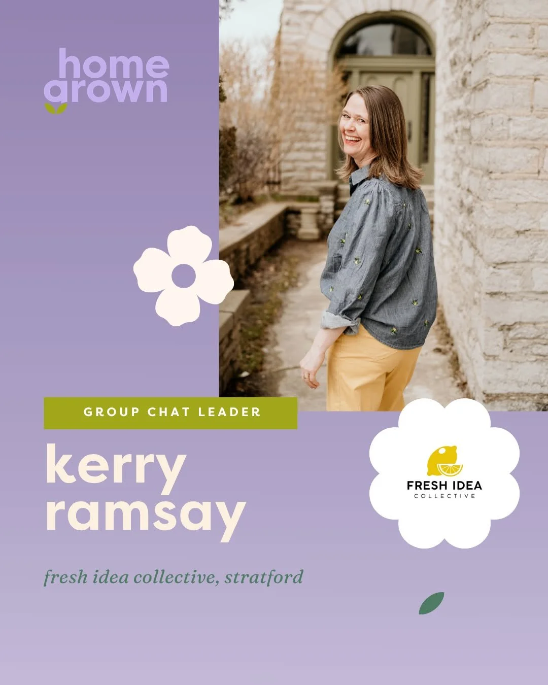 ✿ MEET THE GROUP CHAT LEADER ✿

You know that thing people are always asking your advice about? Kerry Ramsay wants you to stop brushing it off and start seeing it as valuable.

Kerry is a speaker, author, and business mentor who helps women recognize