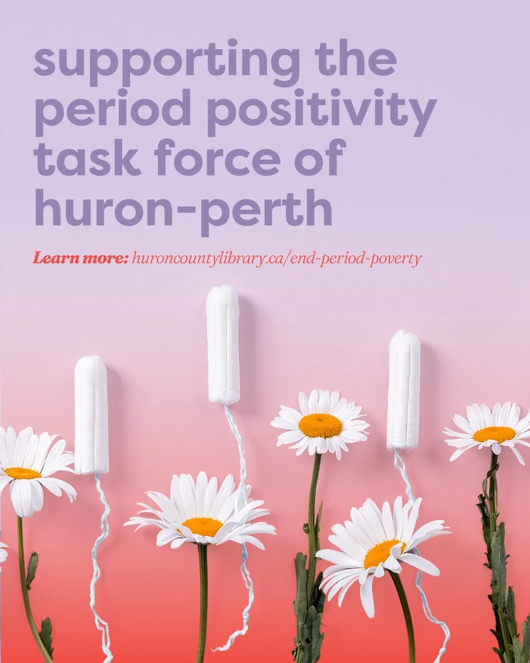 H✿ CARING FOR THE COMMUNITY ✿

Homegrown is a day packed with connection, good food, good stories, and a little collective care. 🌱

This year, Homegrown will collect period products for the Huron-Perth Period Positivity Task Force to be distributed 