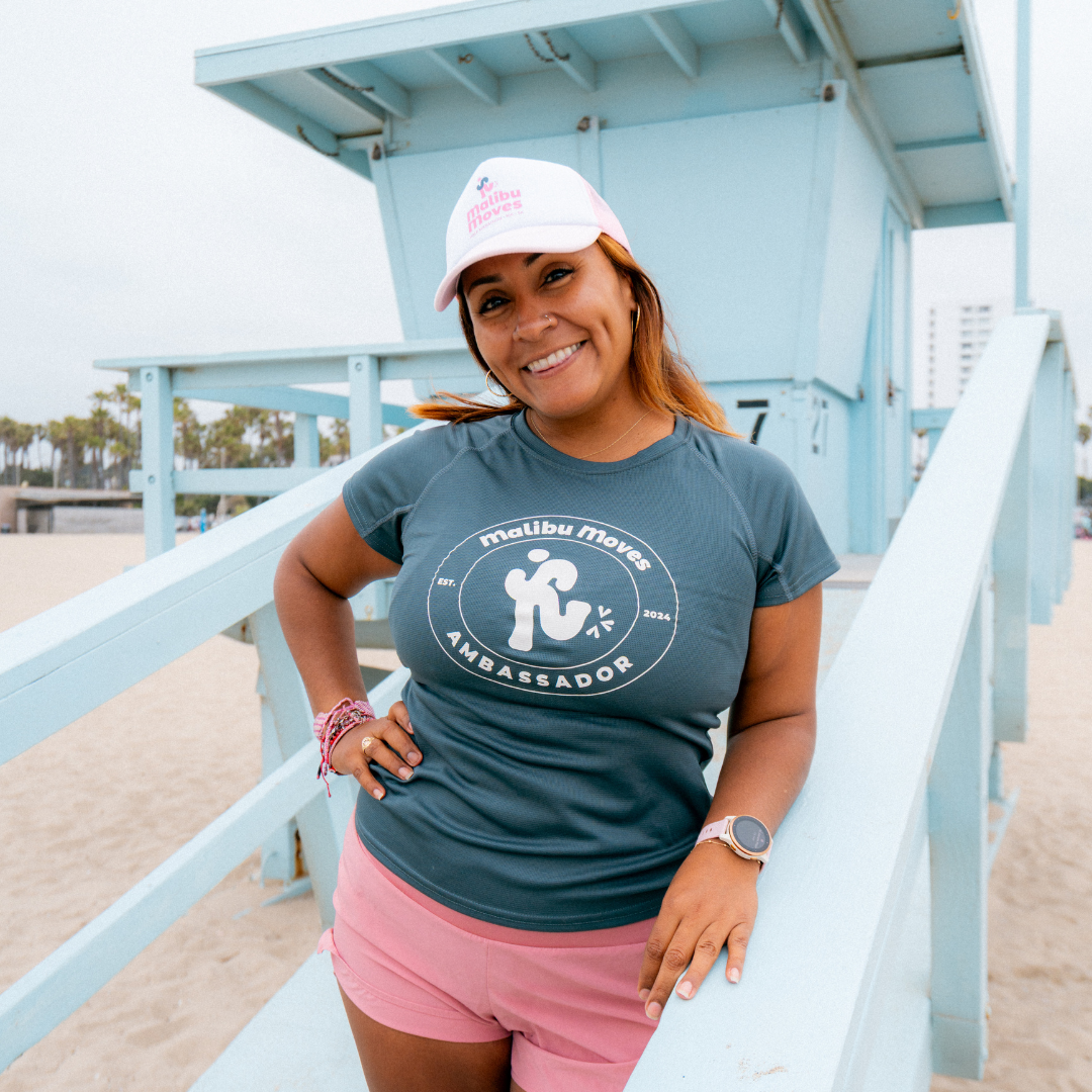 Cindy is excited to run the Malibu Moves half marathon with all the runners