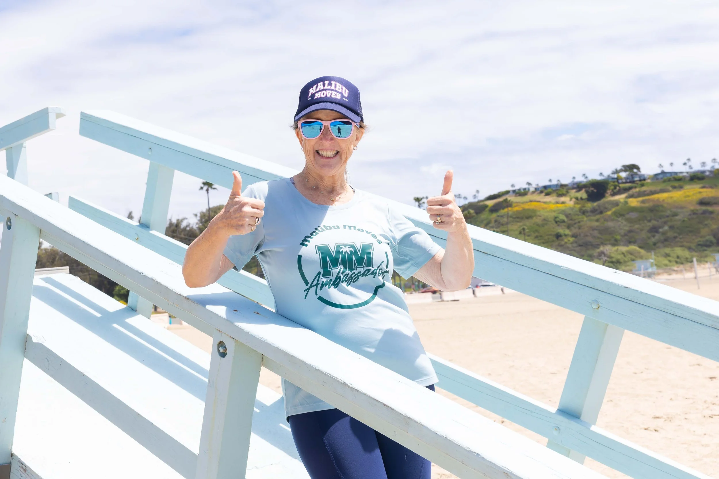 Diane is excited to run the Malibu Moves half marathon with all the runners