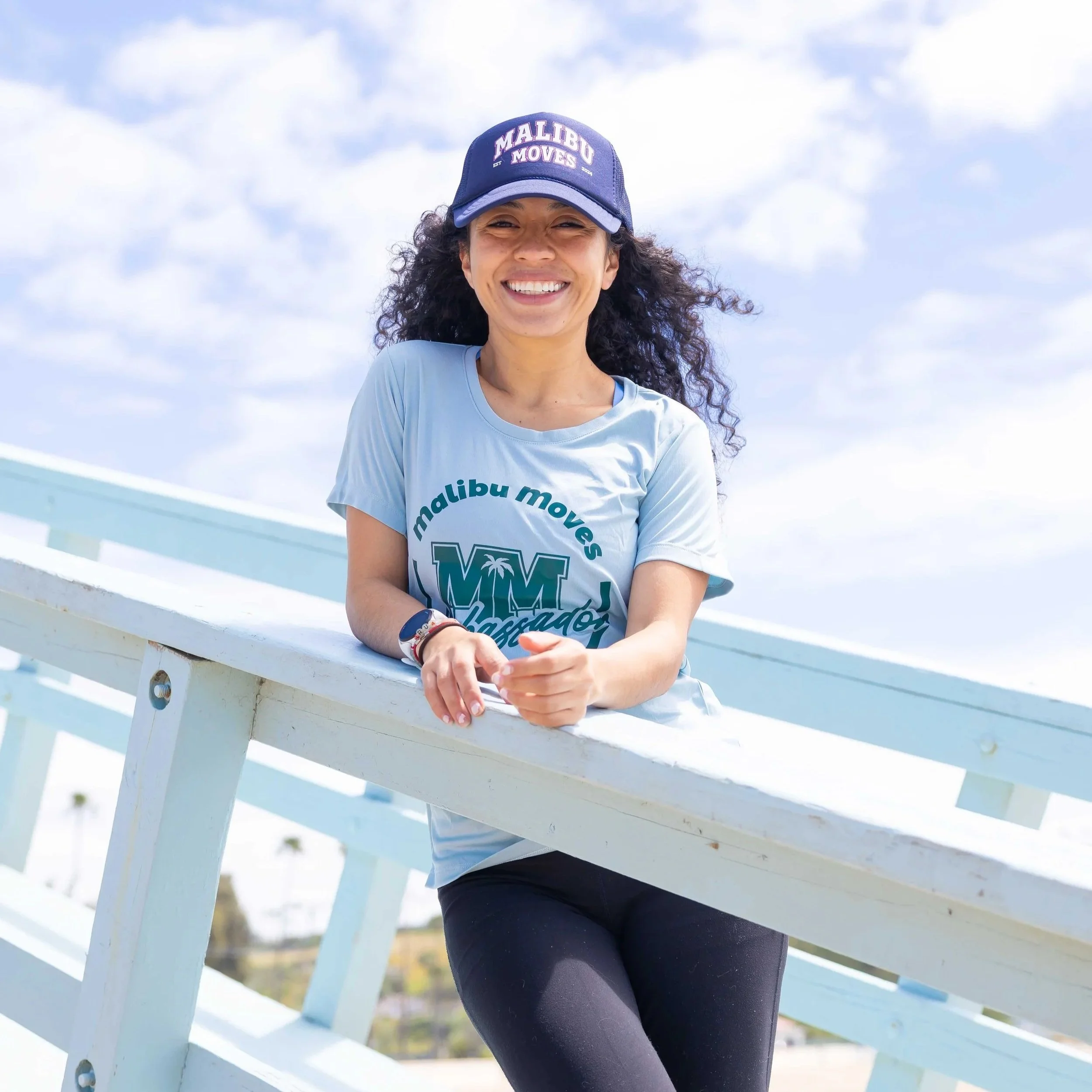 Sharon is excited to run the Malibu Moves half marathon with all the runners
