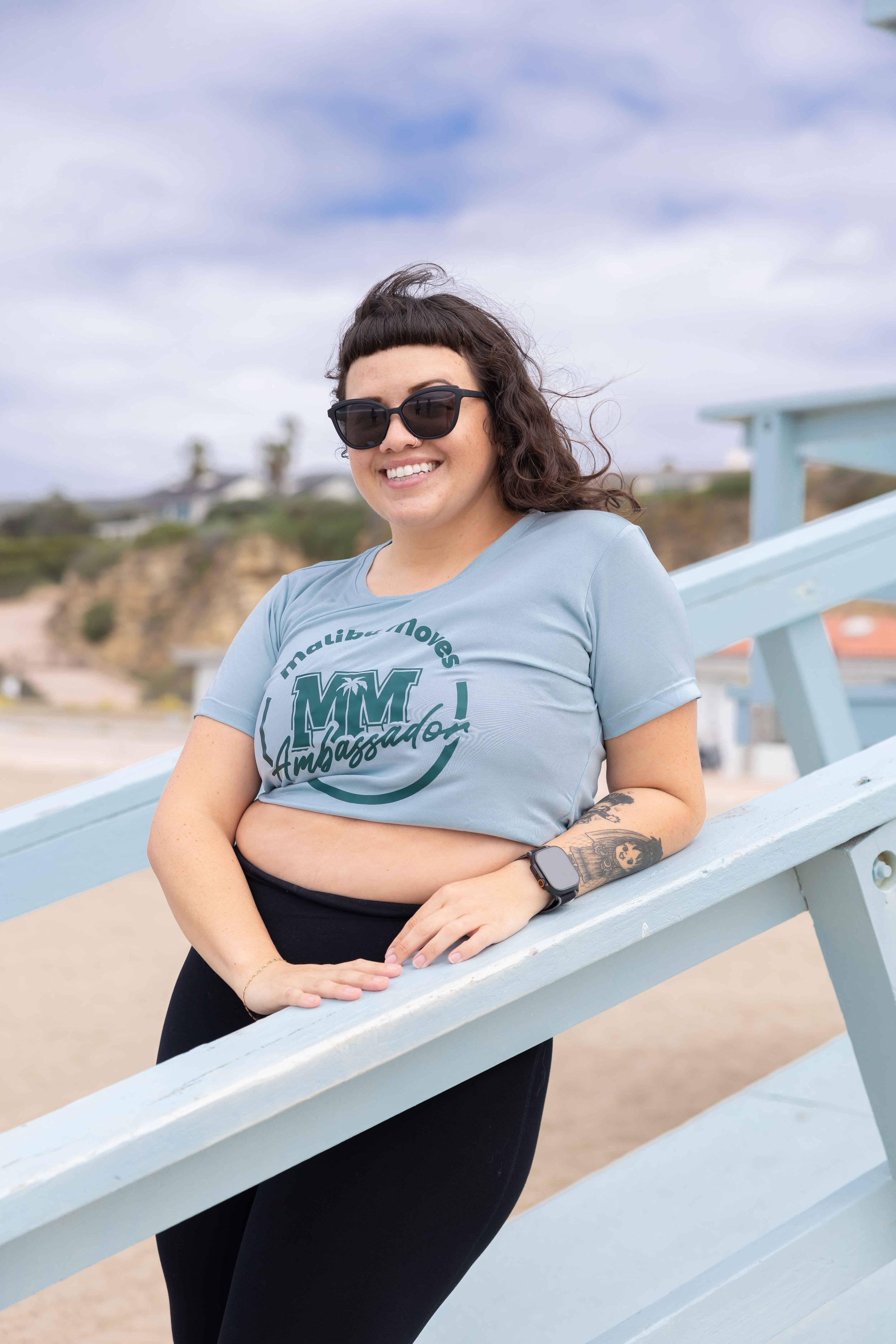 Jalisa Marie is excited to run the Malibu Moves half marathon with all the runners