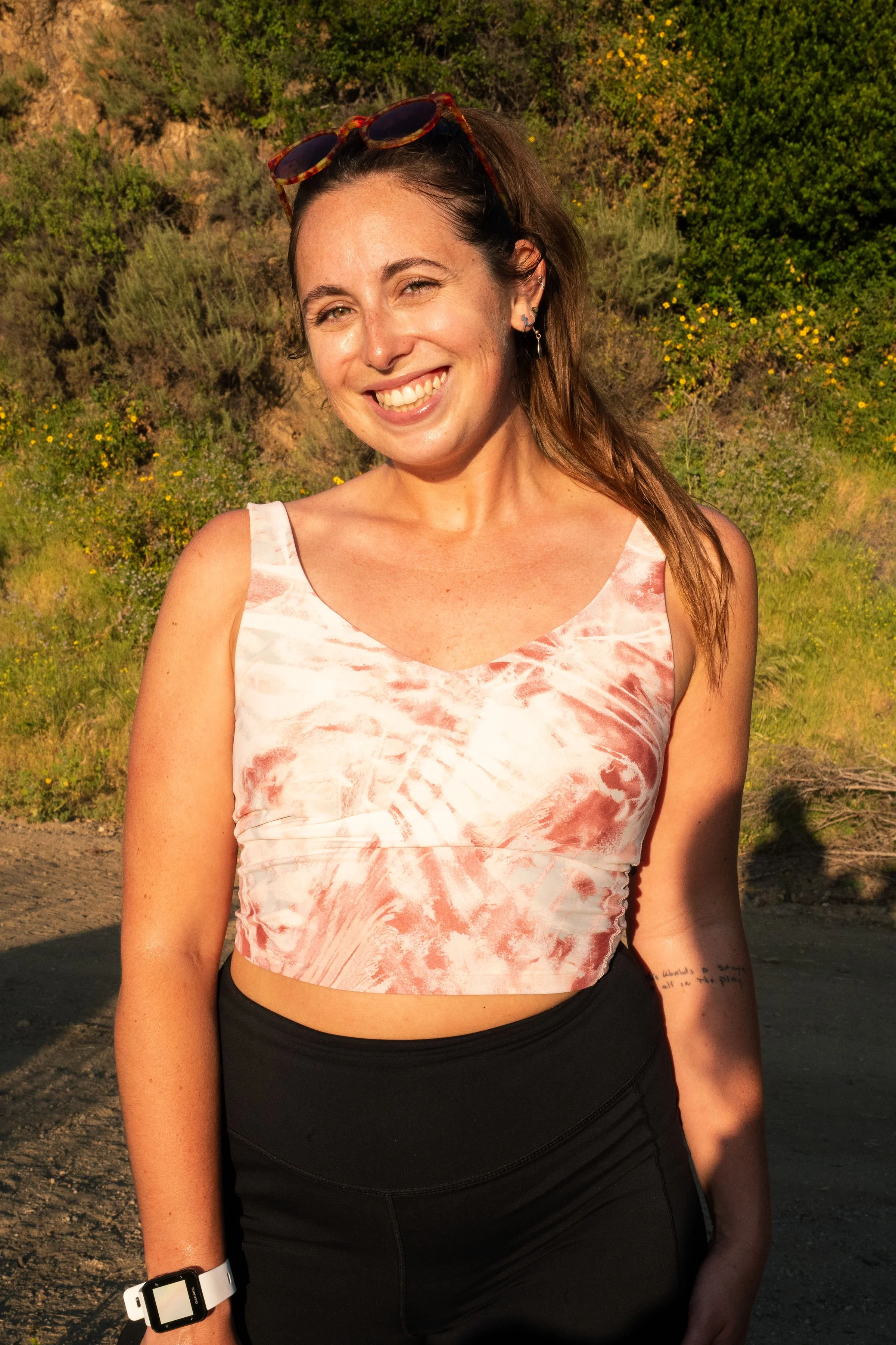 Mandy is excited to run the Malibu Moves half marathon with all the runners