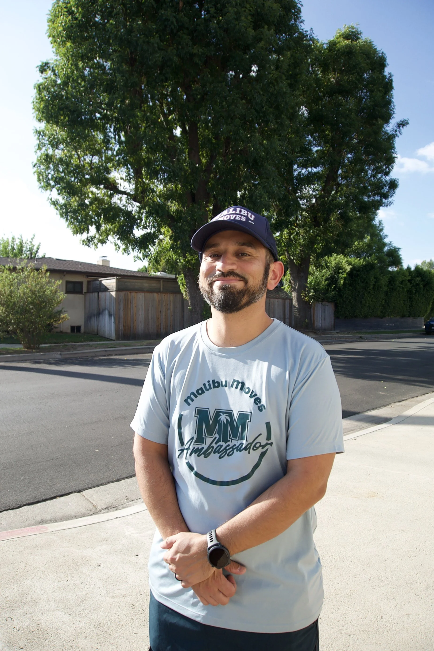 Jonathan is looking forward to running the Malibu Moves Half Marathon.