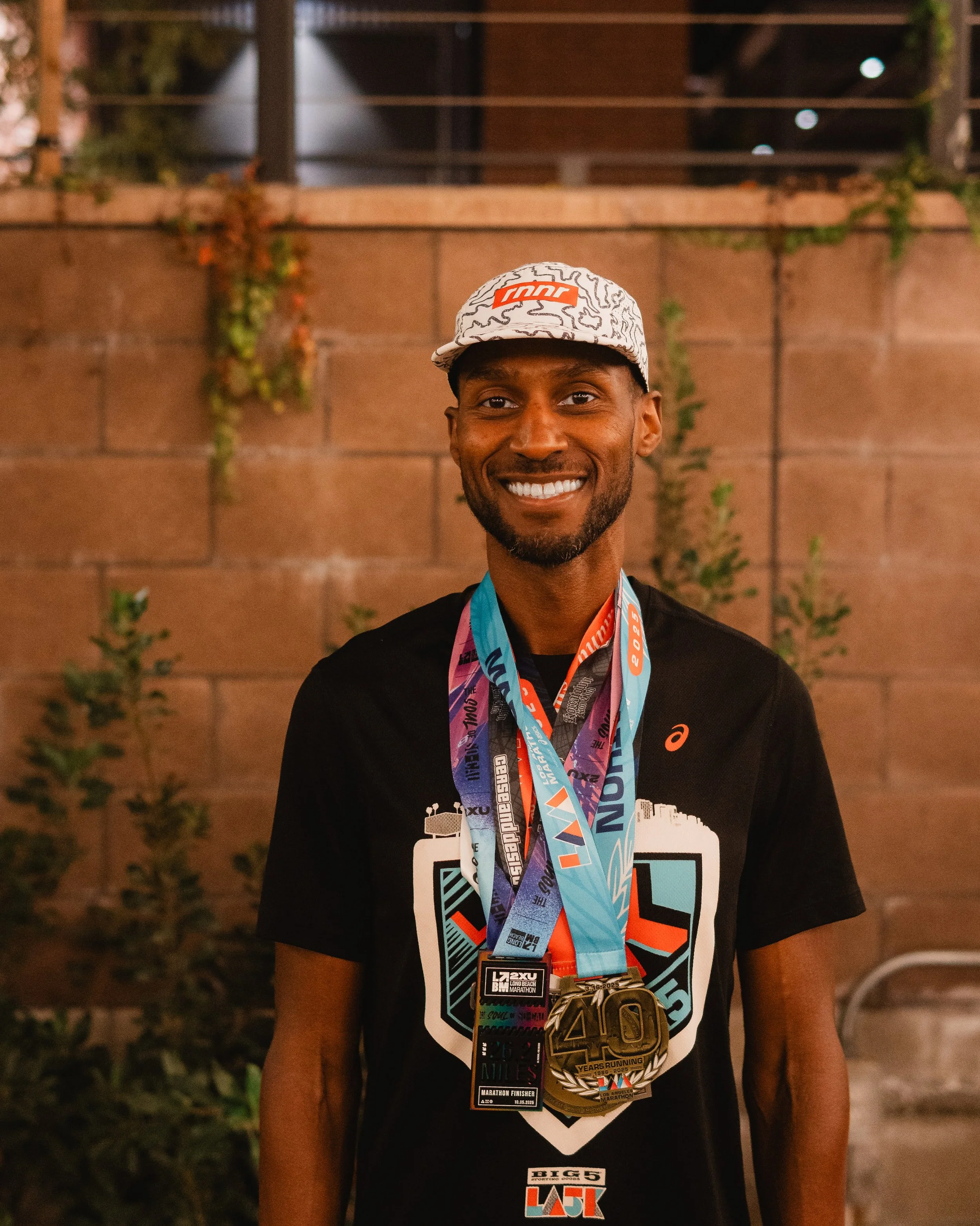 Michael is excited to run the Malibu Moves half marathon with all the runners