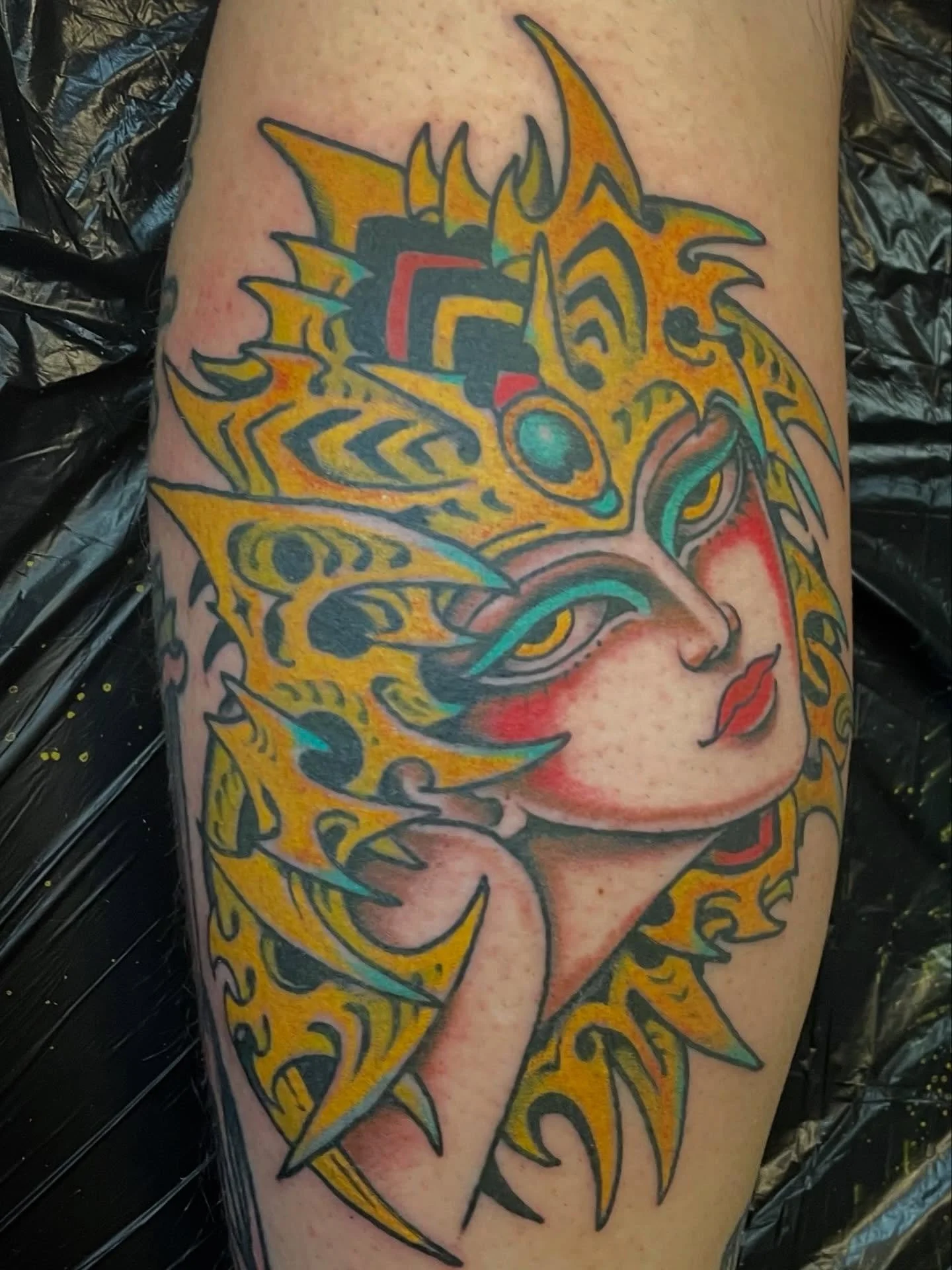 Righteous babe by @fernology 

Fern is in the shop Tues, Wed, Sat &amp; Sun

📍Black Heart Tattoo &mdash; San Francisco, CA

Appointments available through the link in bio.