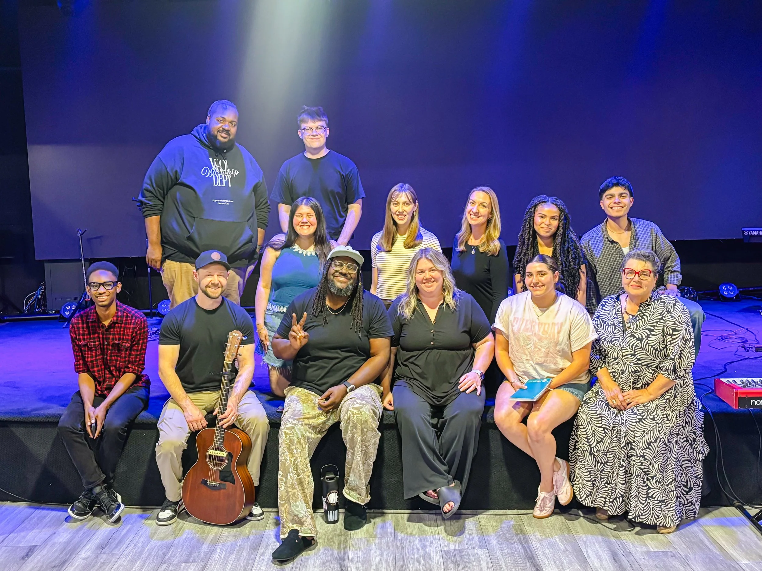 Some of our team gathered this weekend for a beautiful time of worship, songwriting, mentorship, and community.

Grateful for every conversation, every moment of growth, and the people God is bringing together through this movement 🤍

#songwriting 
