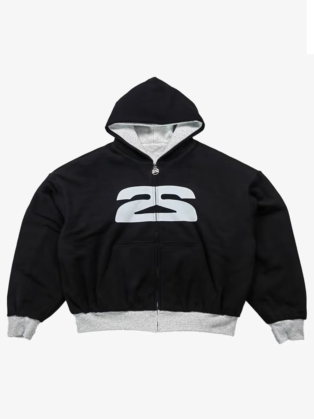 FLAT 22 LOGO REVERSE ZIP UP