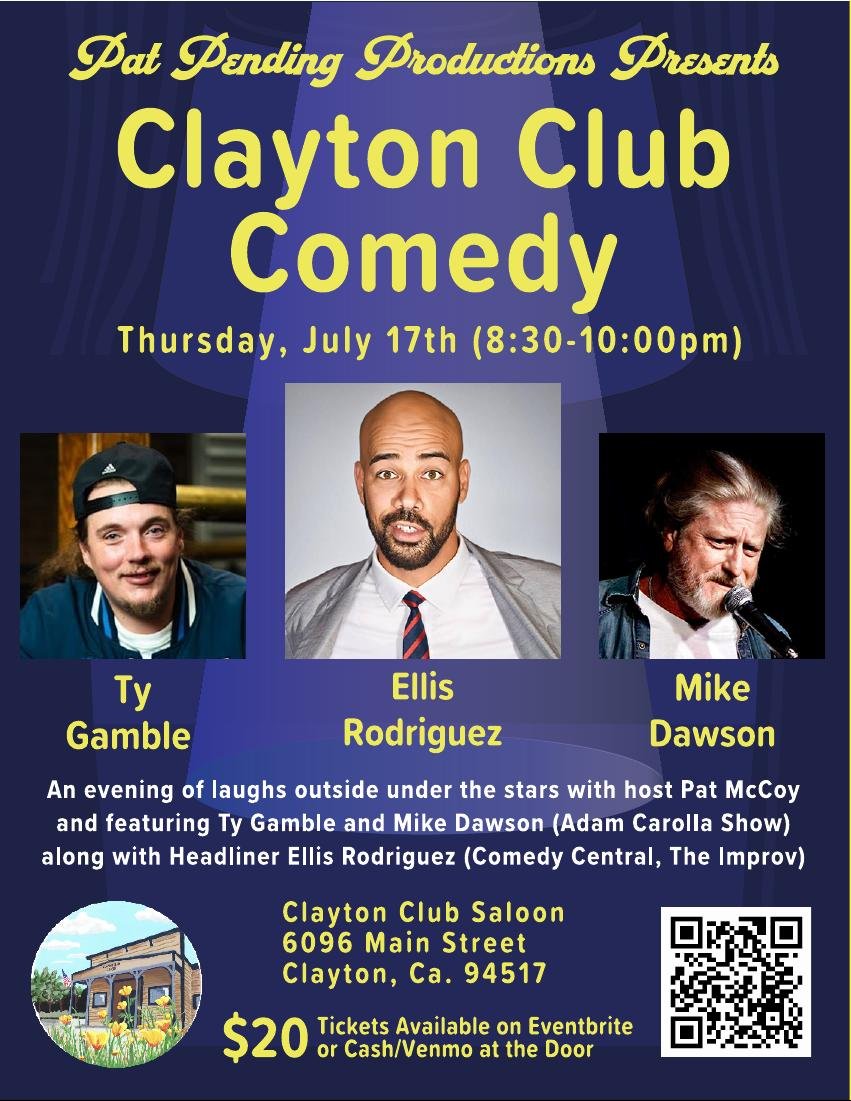 Clayton Club Comedy Show!