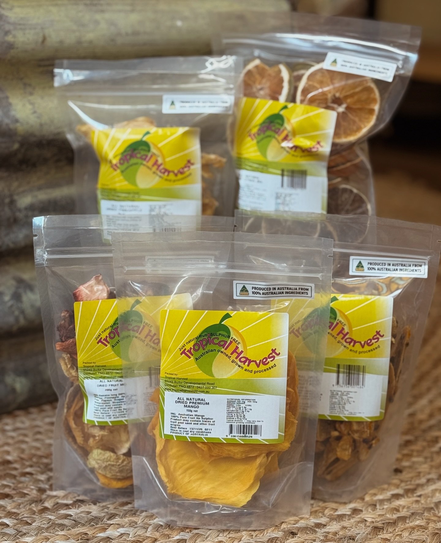 We&rsquo;re very excited to be stocking @tropicalharvest!! Pop in store and grab some for yourself 🥭

#nockacoora #livecharterstowers #hereinthetowers #regionalqueensland #charterstowers