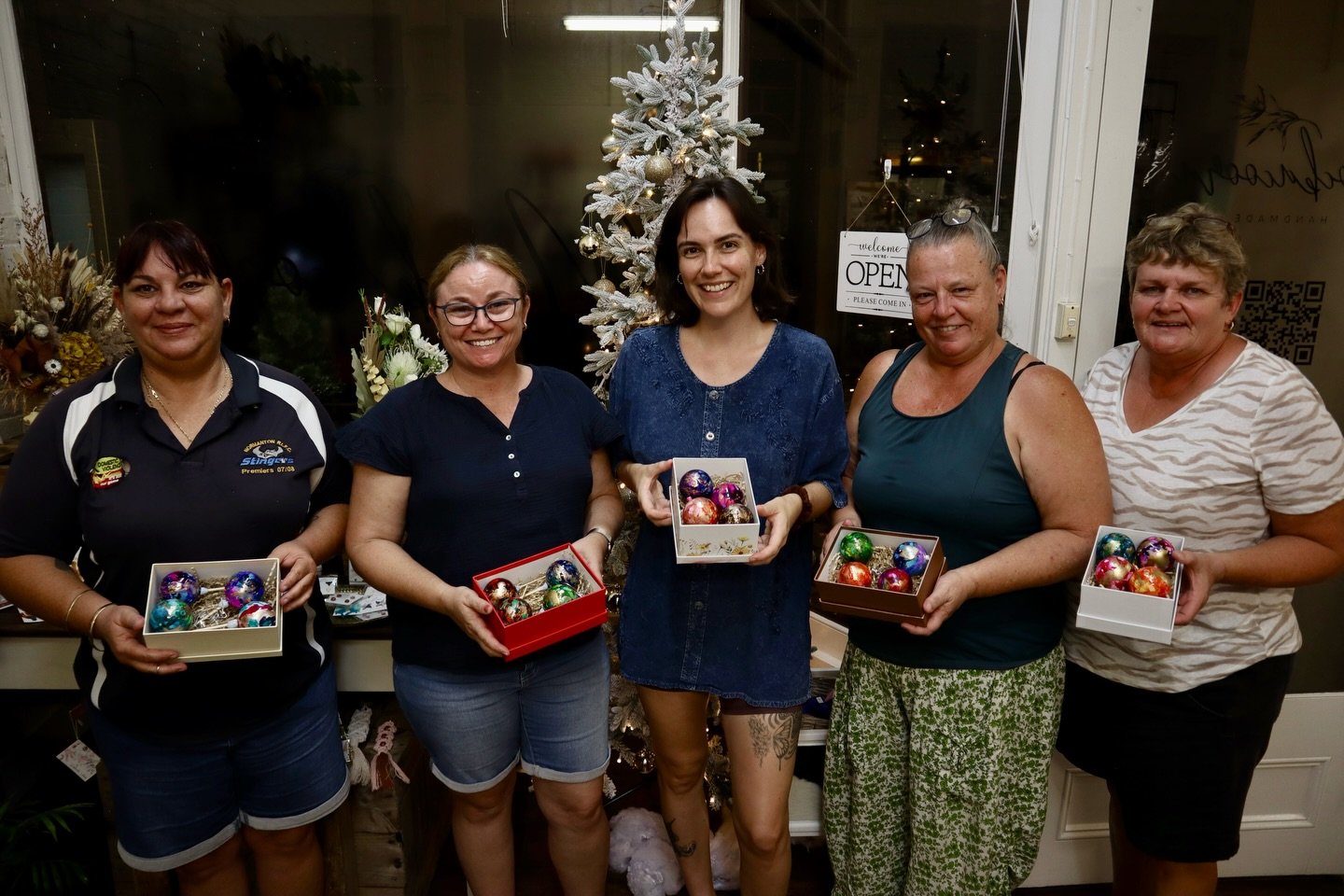 Thank you to the amazing ladies who came to our first workshop tonight - you made it so special! Christmas vibes are in full swing 🎄

Already looking forward to the next one 💕

#nockacoora #workshop #livecharterstowers #regionalqueensland #hereinth