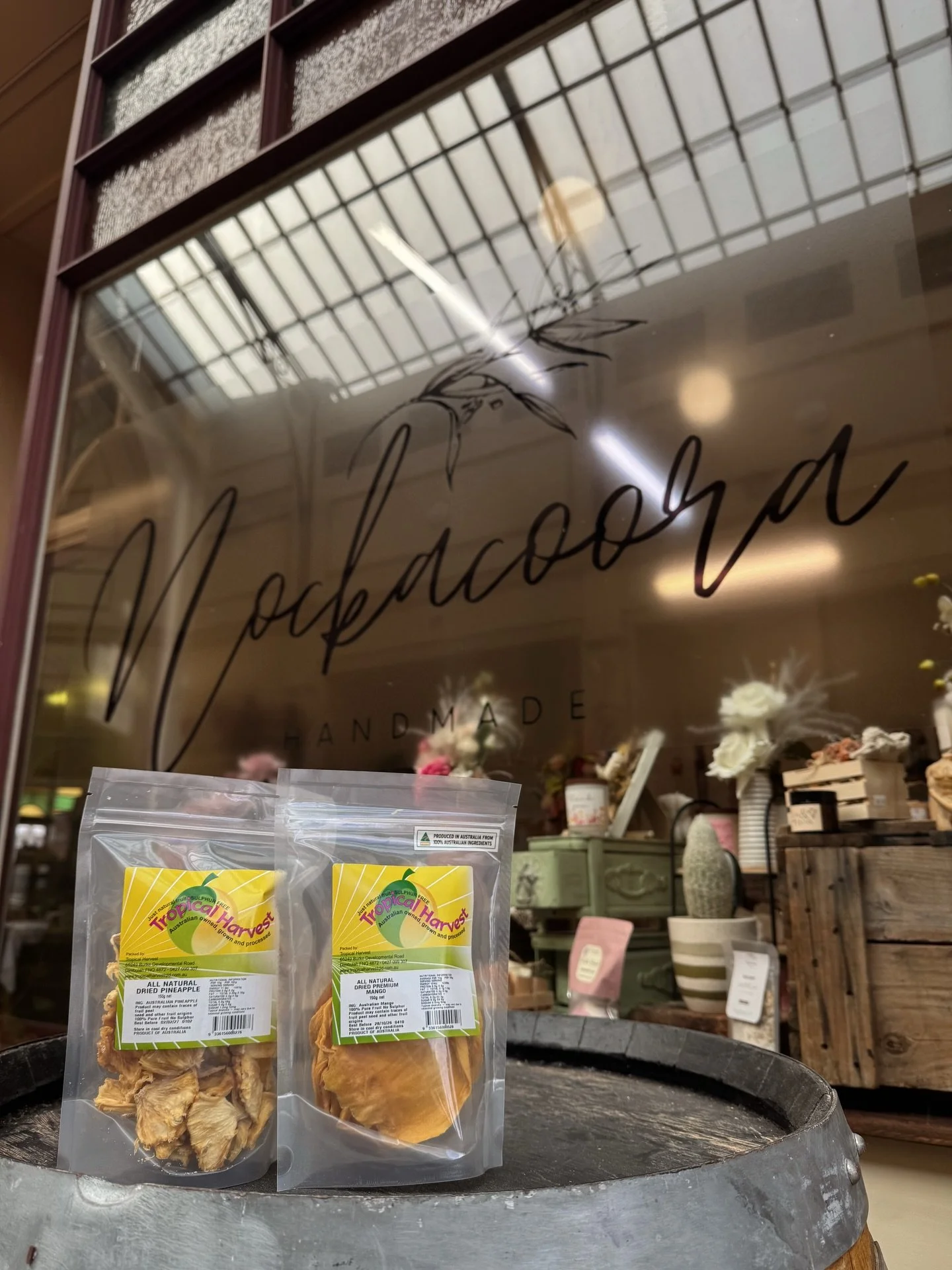 Your favourite Tropical Harvest has been freshly restocked! 🥭✨ Packed with all your fruity favourites - perfect for snacking on the go. Pop in and stock up.