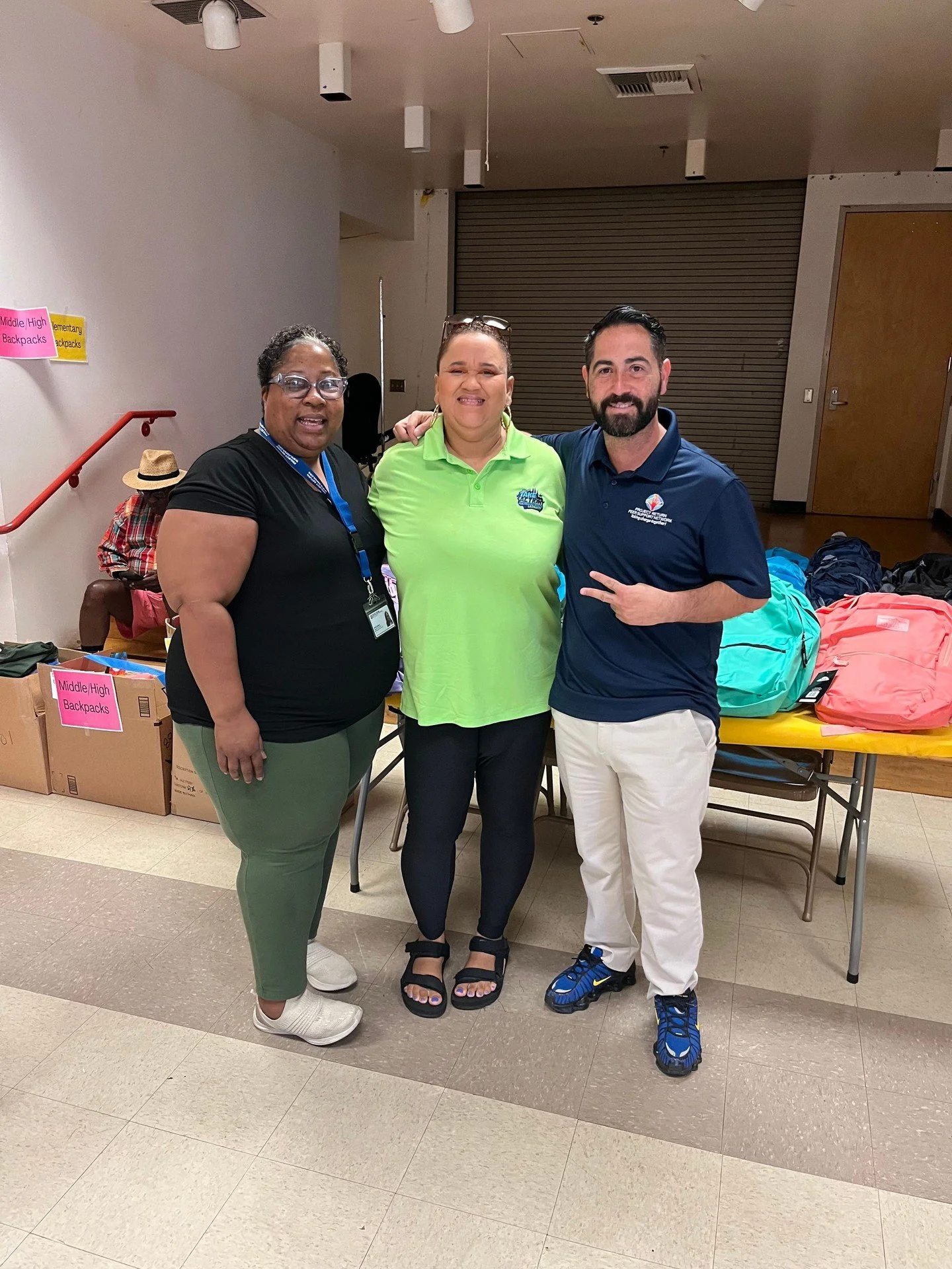 Backpacks, community, and support! 🎒💜 This weekend, PRPSN supported @tcci_fsc by donating 30 backpacks and connected with families about the power of peer support. Grateful to be a part of this amazing event!