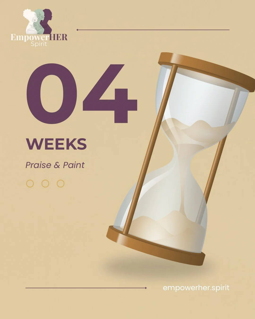 April 18th is coming FAST. ⏰🎨

And those virtual spots are not going to wait for you.

If you've been on the fence, this is your sign.

Here's what you're signing up for:
✦ An intimate worship experience (yes, we're going to praise TOGETHER)
✦ A pre