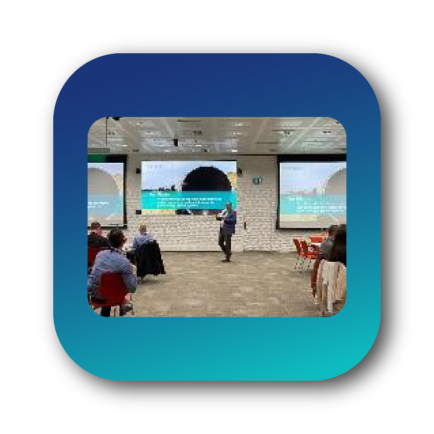 PRCI President Cliff Johnson welcomes delegates