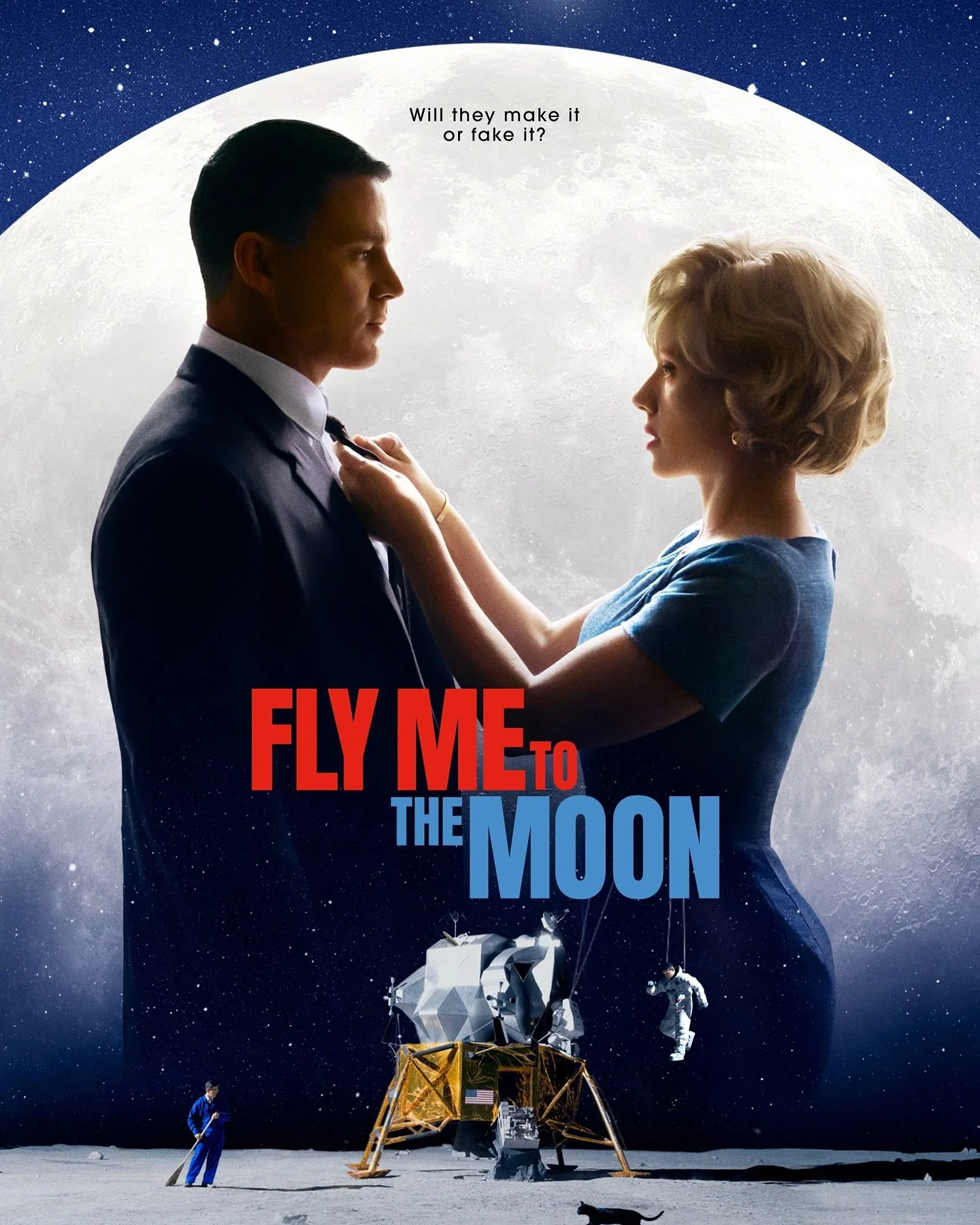 Fly me to the Moon premiers this evening. Congratulations to the cast and crew, Apple TV. 
Thank you Ave B and Apple TV for another great campaign and it was a pleasure to be a part of the team. 
.
.
#keyart #advertising #apple #appletv #producer #se