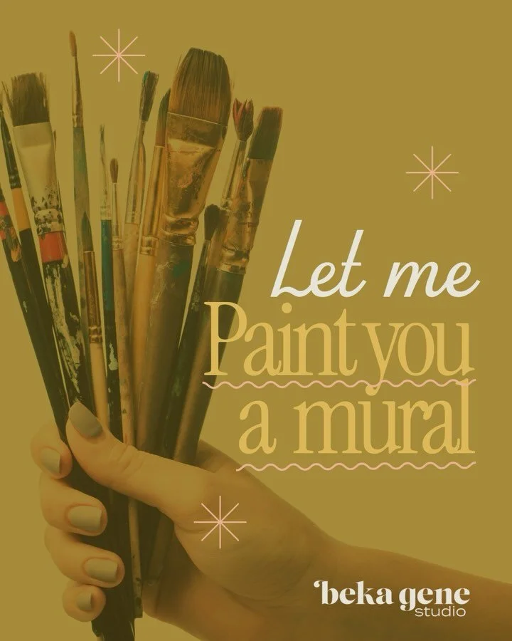 My favorite projects to take on are murals! There is just something about working outside of a screen and seeing my work come to life on a large scale. 🎨🖌️

Murals are a great way to embody your brand while enhancing your space and connecting with 