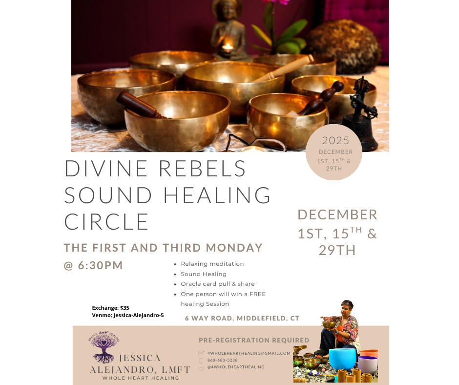 Divine Rebels Sound Bi-Monthly Healing Circle