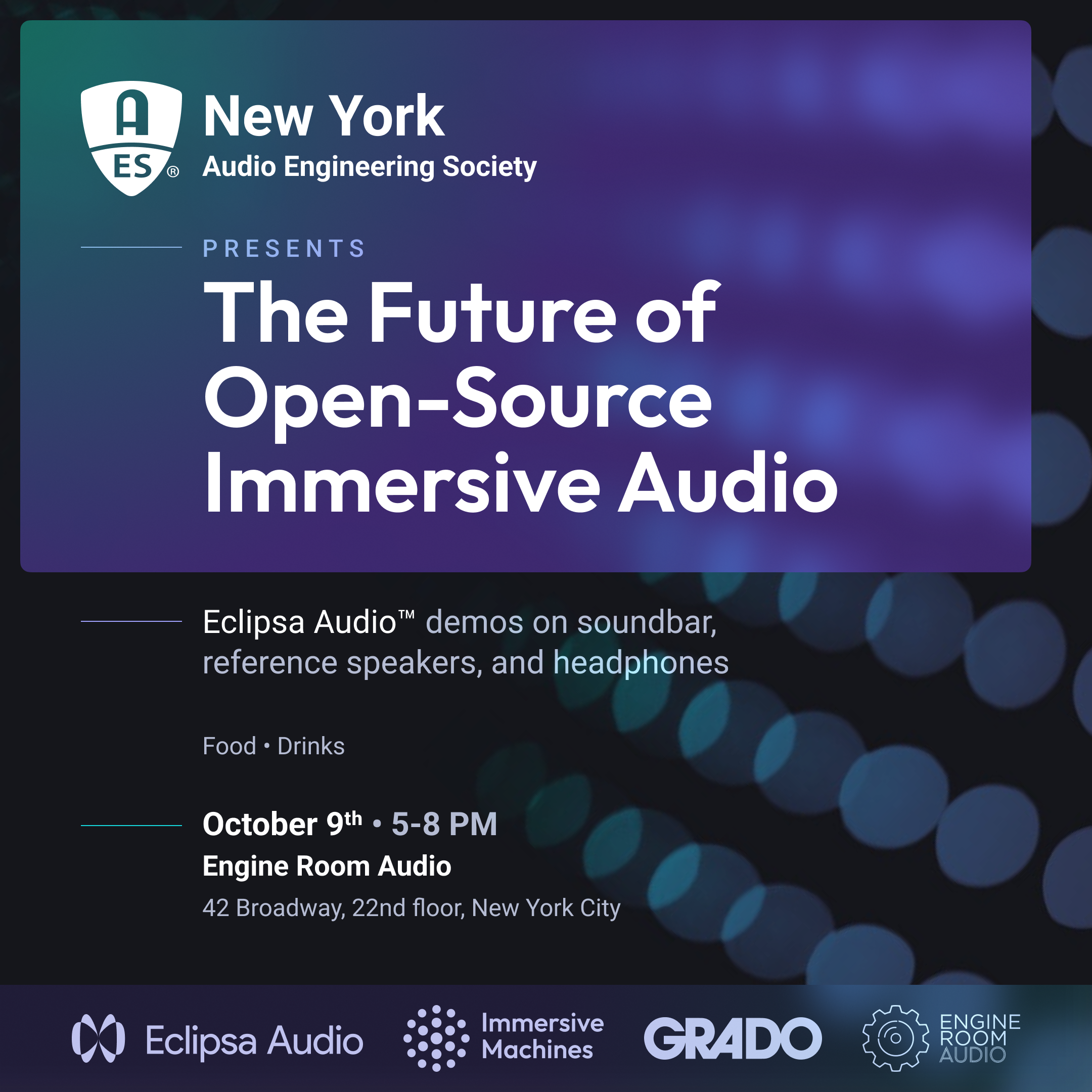 AES New York Presents: The Future of Open-Source Immersive Audio
