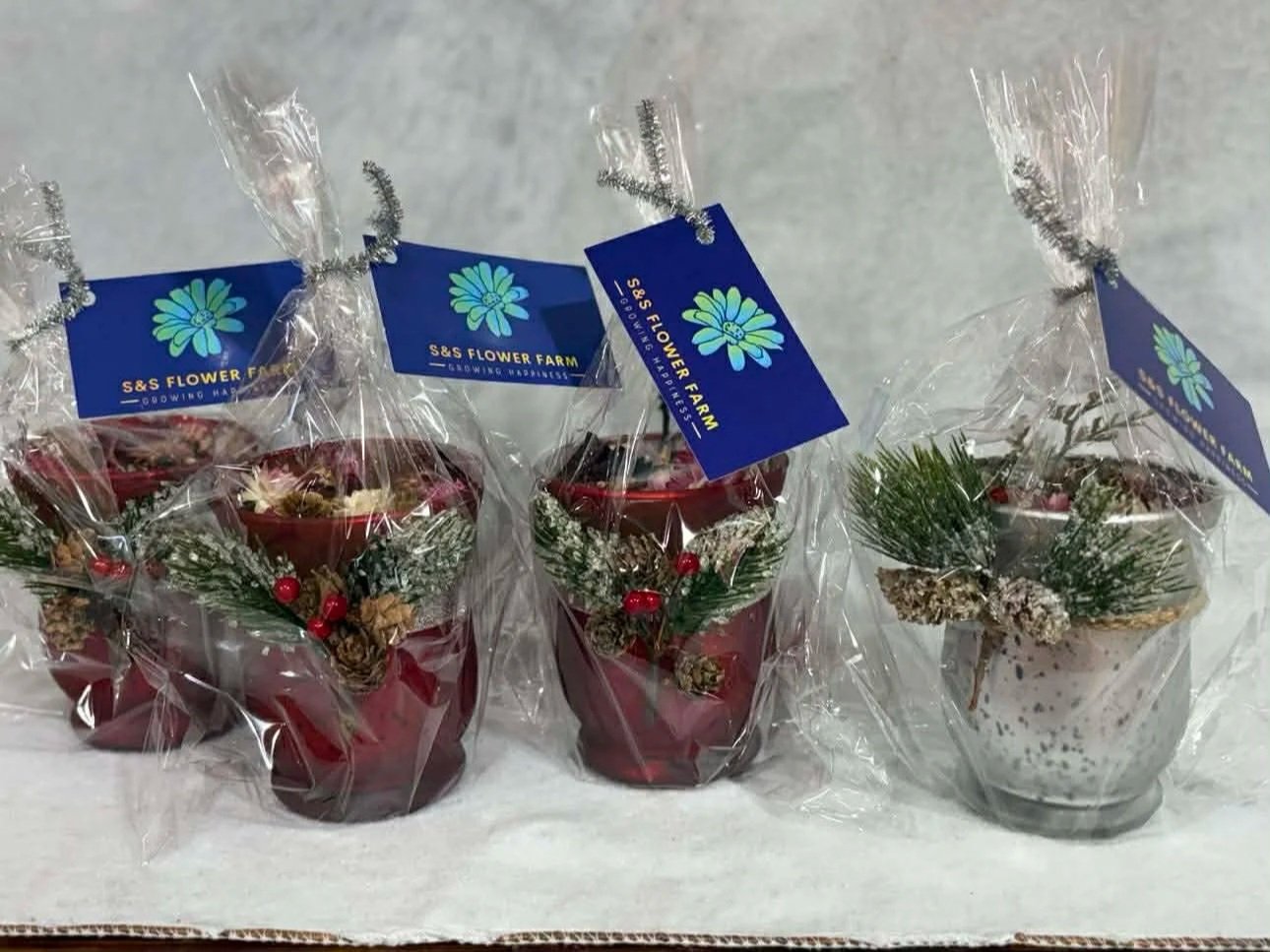 Strawflower Potpourri Jar