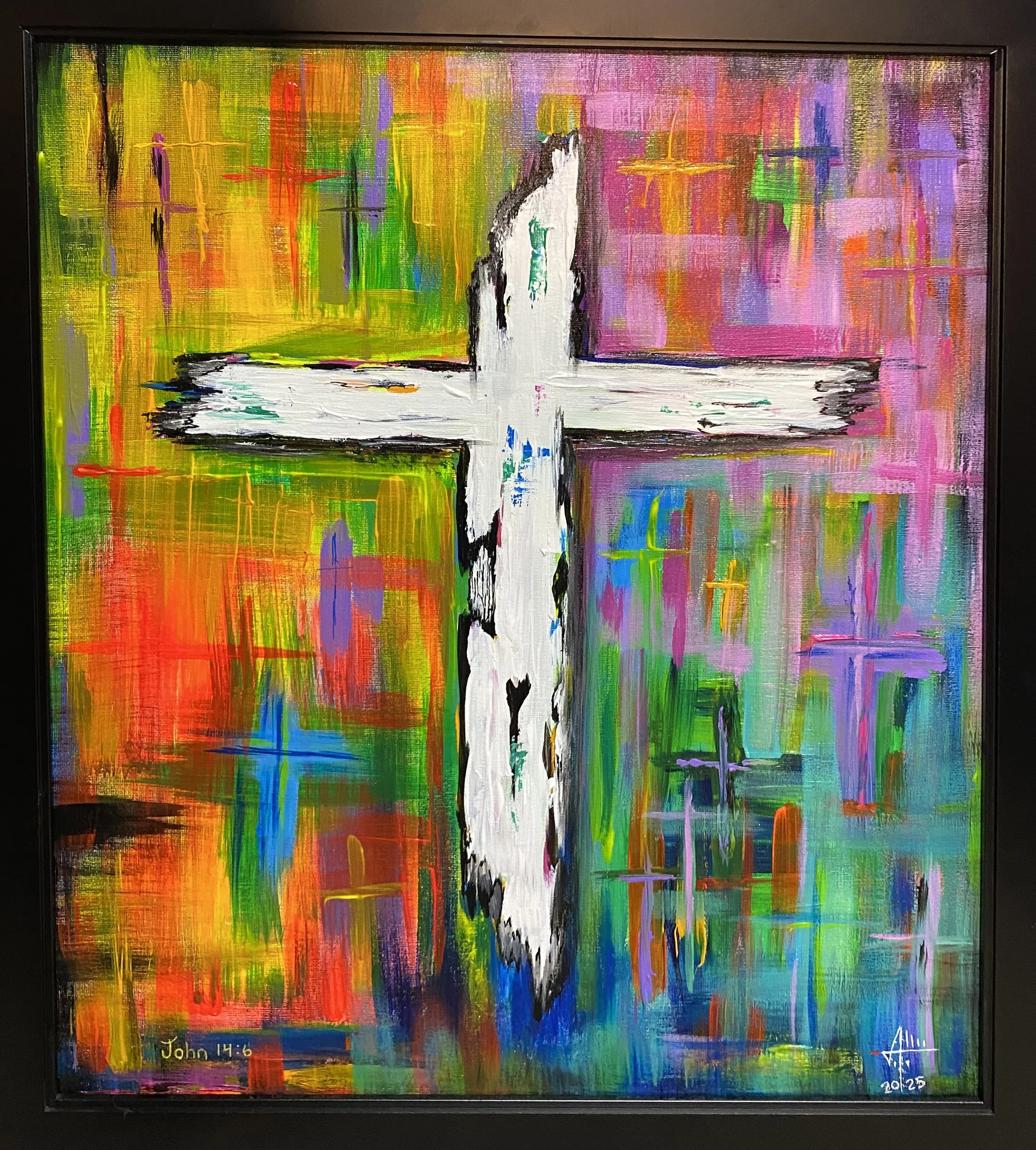 Cross- John 14:6  (SOLD) 