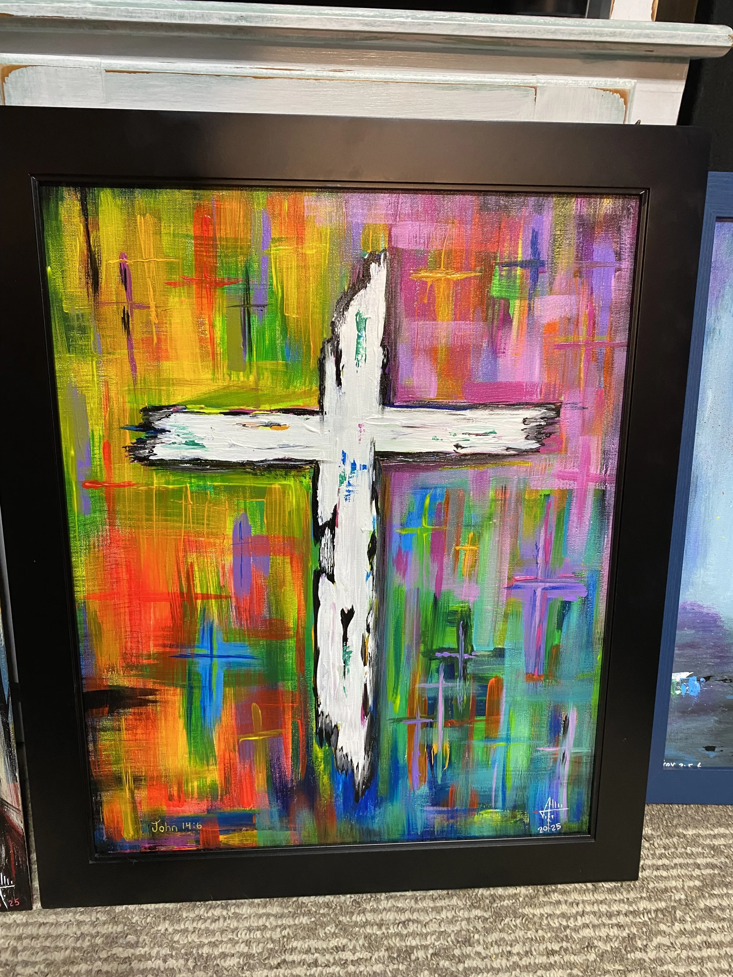 Cross- John 14:6  (SOLD) 