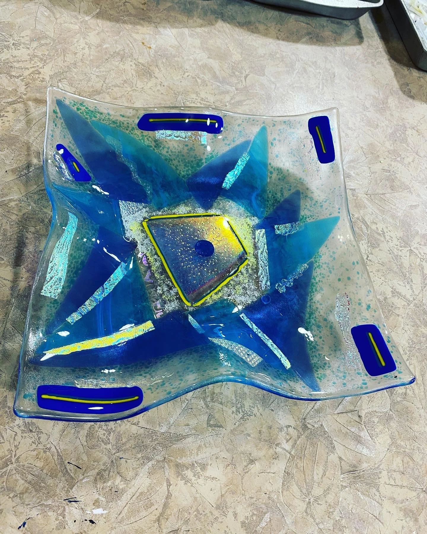 Blue Dish