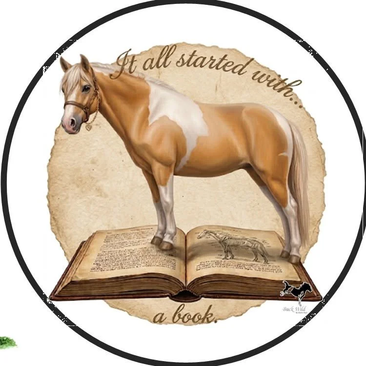 "It All Started with a Book" Misty magnets