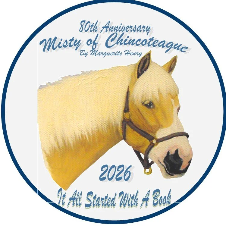80th Anniversary of Misty of Chincoteague acrylic ornament