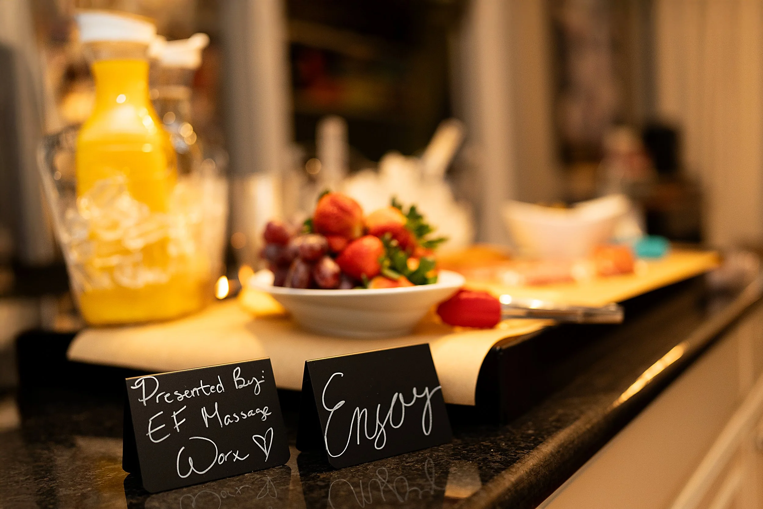 Massage Mimosa & Mingle Party