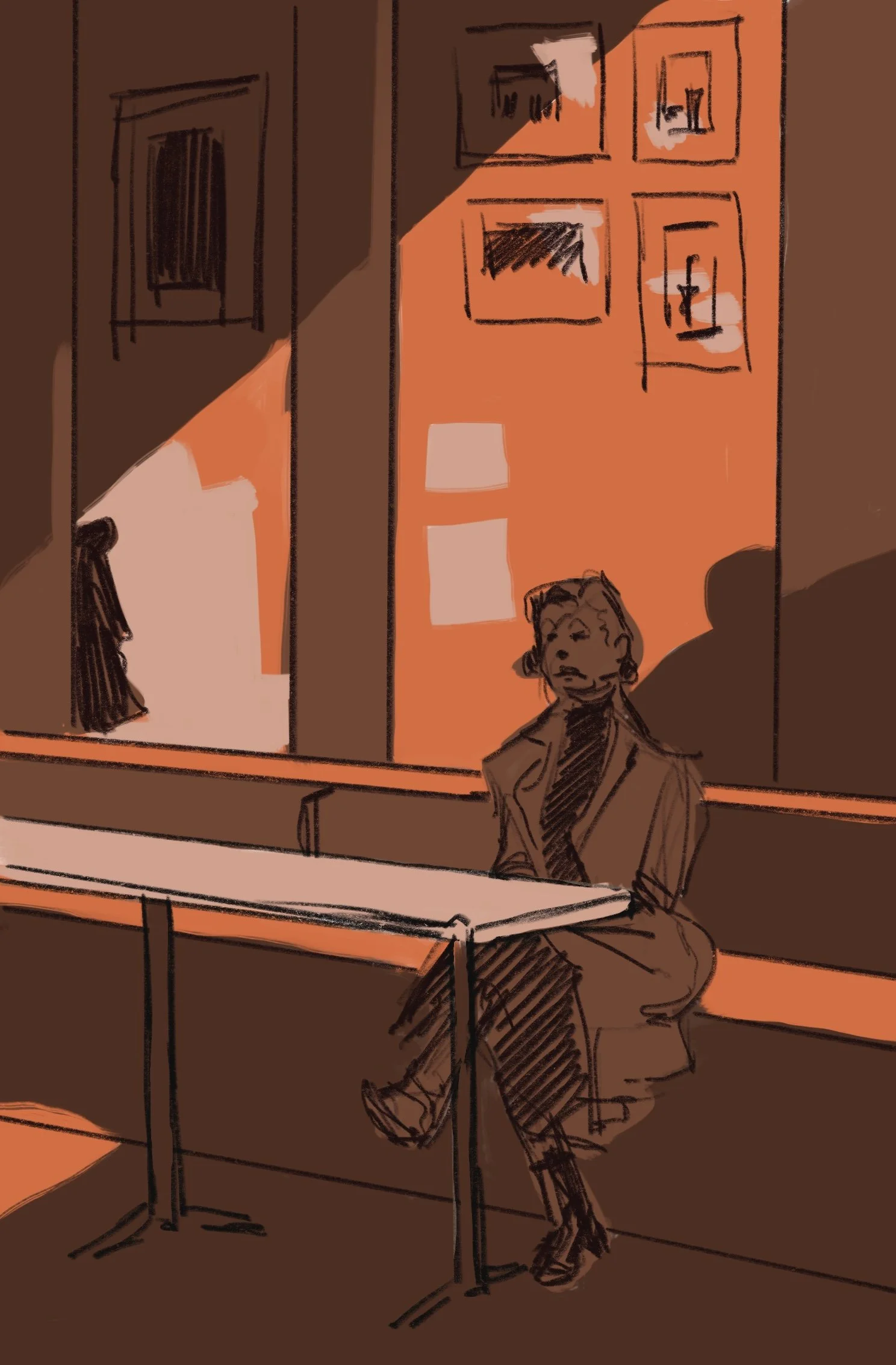 Cafe color study